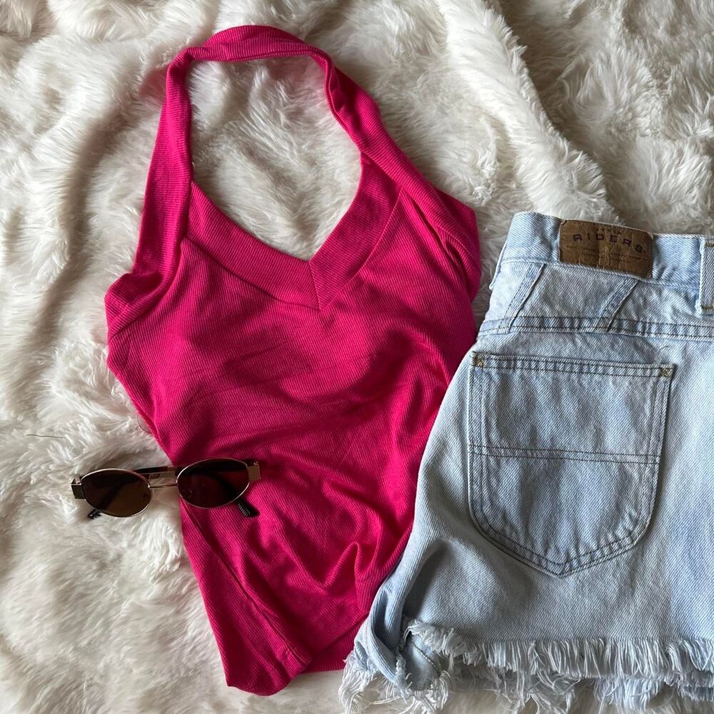 Urban-outfitters Women's Pink Top